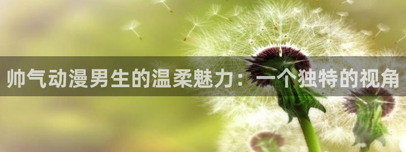 omofun动漫旧版本：帅气动漫男生的温柔魅力：一个独特的视角